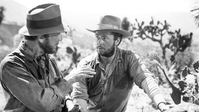 Una scena tratta dal film Il tesoro della Sierra Madre