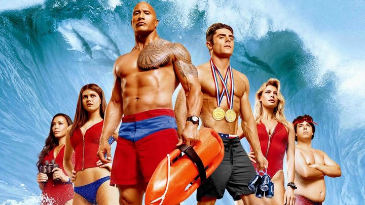 Una scena tratta dal film Baywatch