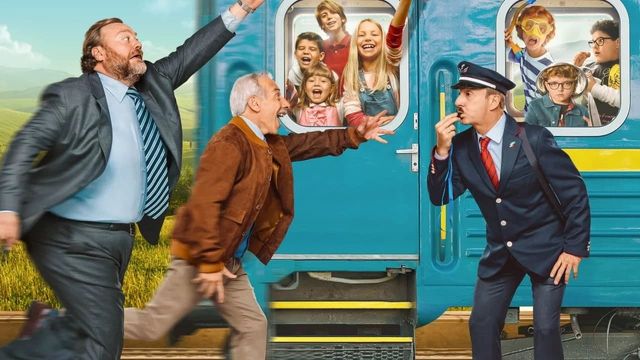 Una scena tratta dal film Tutti a bordo