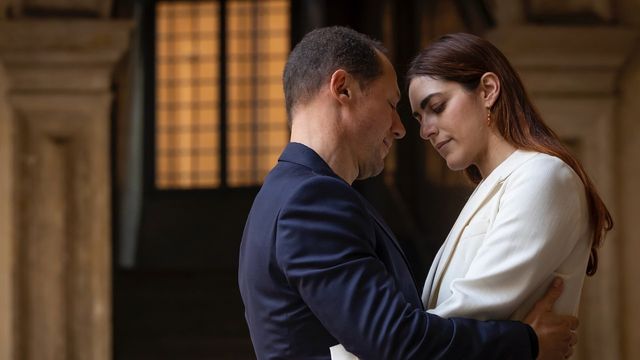 Una scena tratta dal film Amata