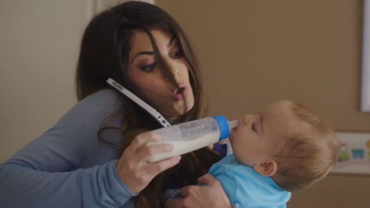 Una scena tratta dal film Una figlia di troppo