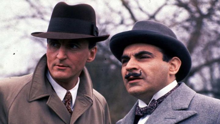Una scena tratta dal film Poirot a Styles Court