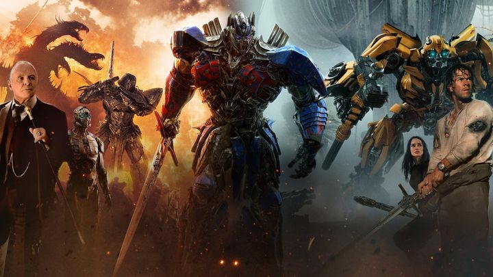 Una scena tratta dal film Transformers - L'ultimo cavaliere