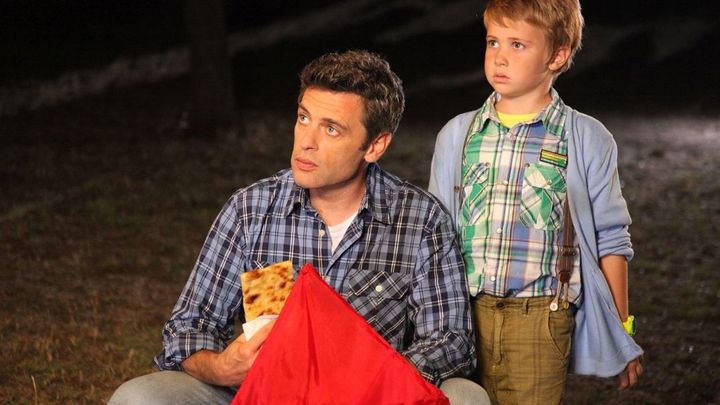 Una scena tratta dal film L'aquilone di Claudio