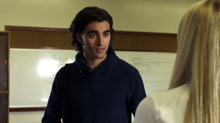 Una scena tratta dal film Lo studente