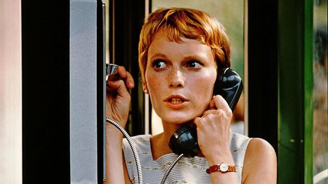 Una scena tratta dal film Rosemary's baby: nastro rosso a New York
