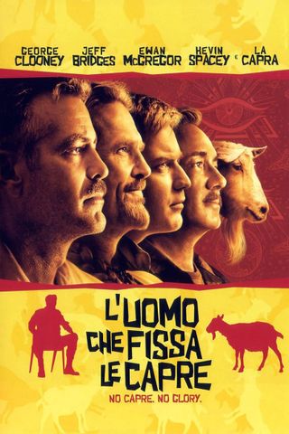 L'uomo che fissa le capre