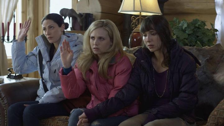 Una scena tratta dal film Non chiudere gli occhi