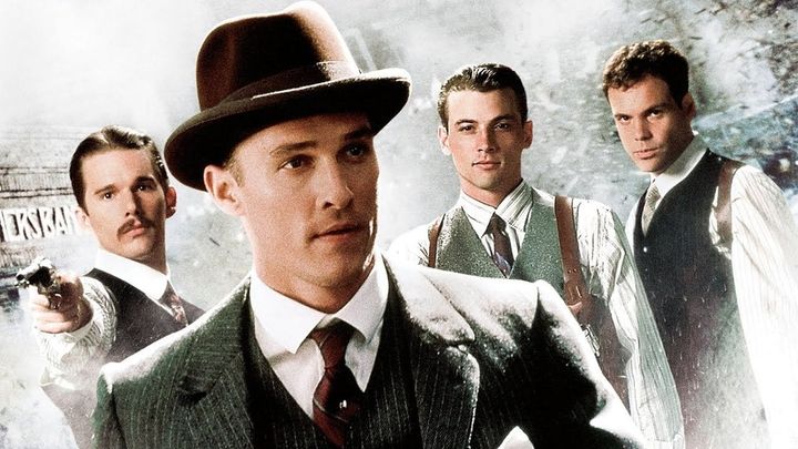 Una scena tratta dal film The Newton Boys