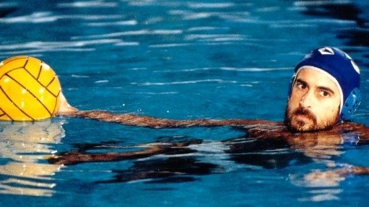 Una scena tratta dal film Palombella Rossa