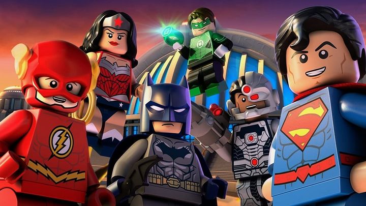 Una scena tratta dal film Lego DC Comics Super Heroes - Justice League - Legion of Doom all'attacco!