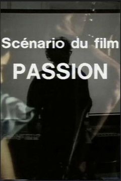 Locandina Sceneggiatura del film Passione