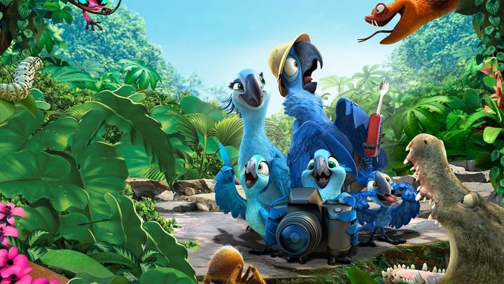 Una scena tratta dal film Rio 2 - Missione Amazzonia
