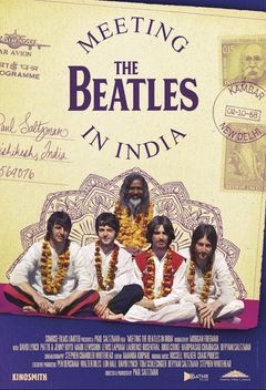 Locandina In India con i Beatles