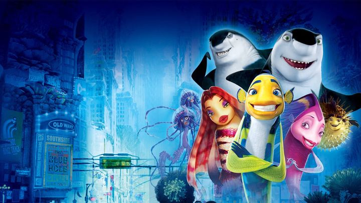 Una scena tratta dal film Shark Tale