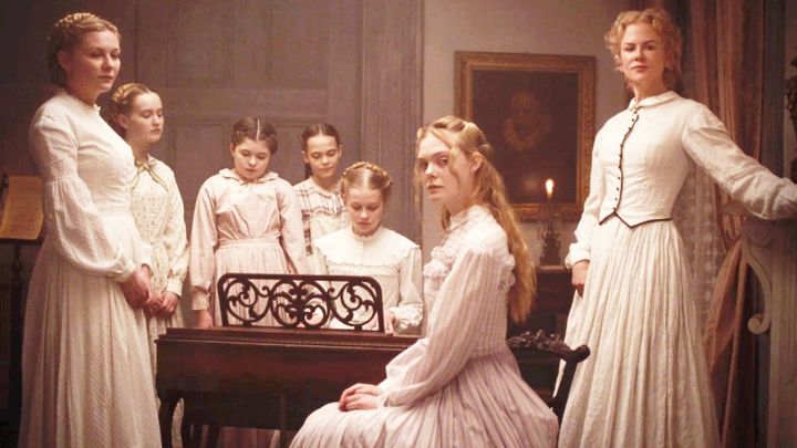 Una scena tratta dal film L'inganno
