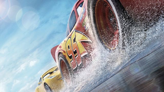 Una scena tratta dal film Cars 3