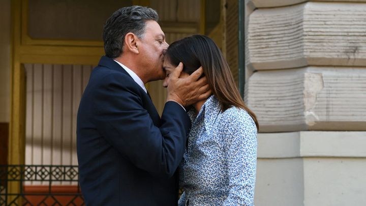 Una scena tratta dal film Rocco Chinnici - È così lieve il tuo bacio sulla fronte