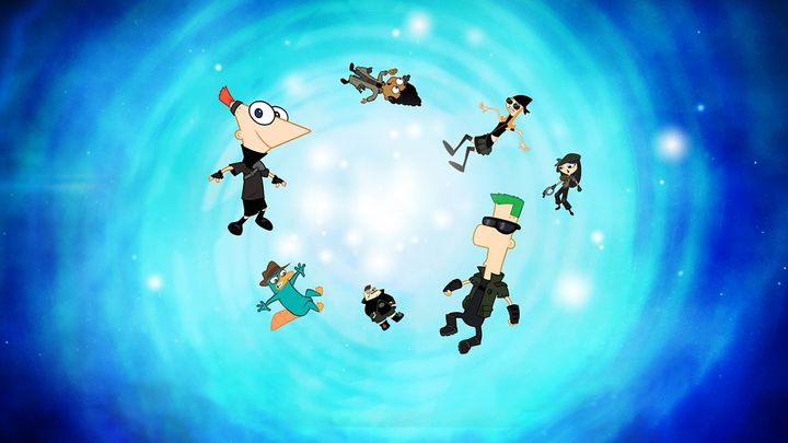 Una scena tratta dal film Phineas e Ferb: Il film - Nella seconda dimensione