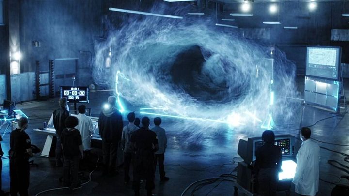 Una scena tratta dal film Time Toys