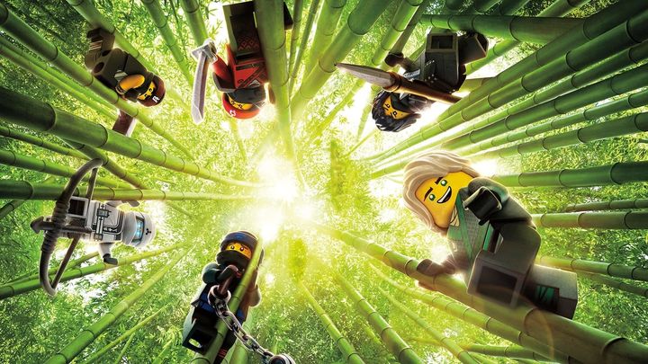 Una scena tratta dal film LEGO Ninjago - Il film