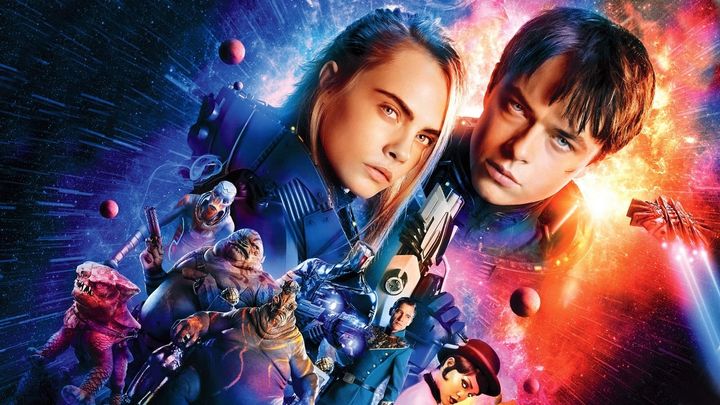 Una scena tratta dal film Valerian e la città dei mille pianeti