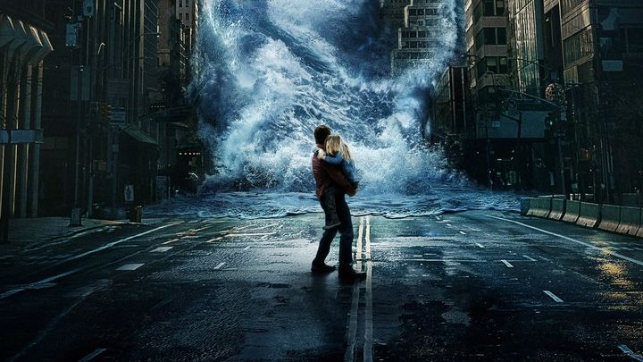 Una scena tratta dal film Geostorm