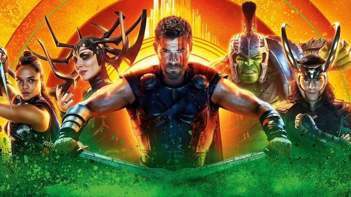 Una scena tratta dal film Thor: Ragnarok