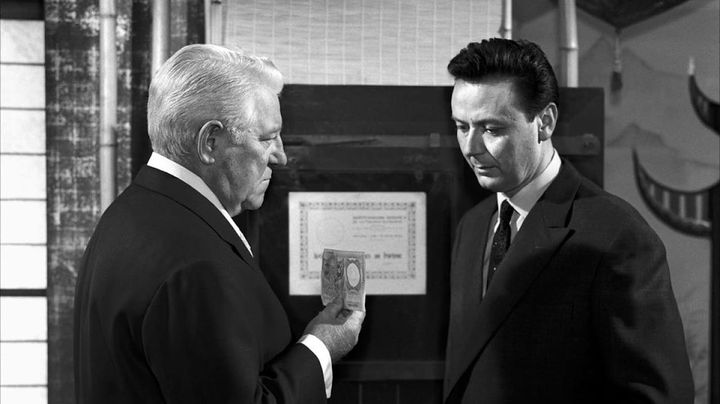 Una scena tratta dal film Il re dei falsari