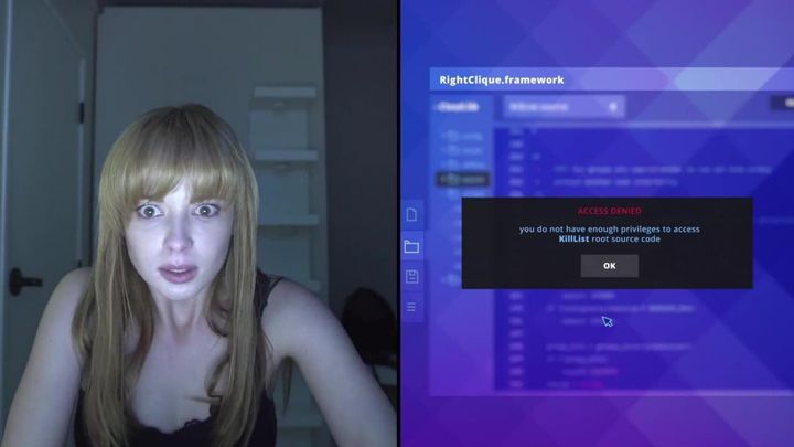 Una scena tratta dal film Il lato oscuro della rete