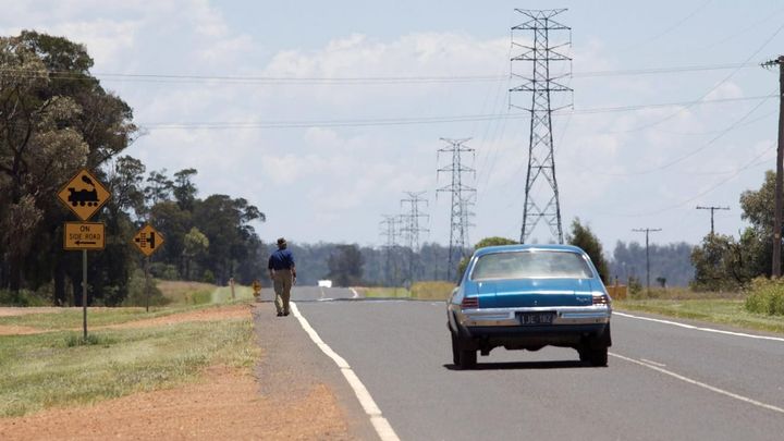 Una scena tratta dal film In viaggio con Charlie