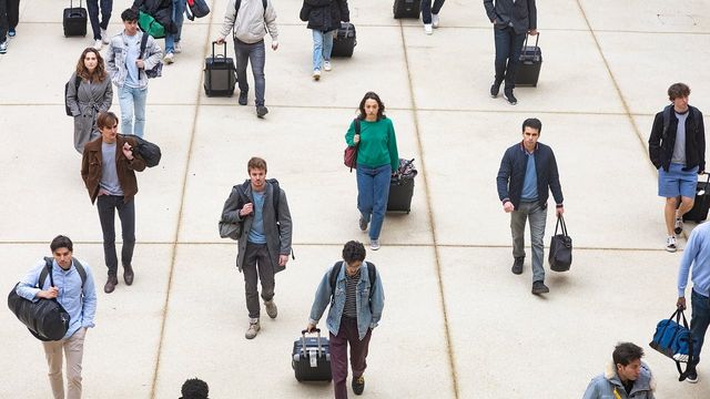 Una scena tratta dal film La via maestra 