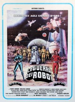 Locandina La guerra dei robot