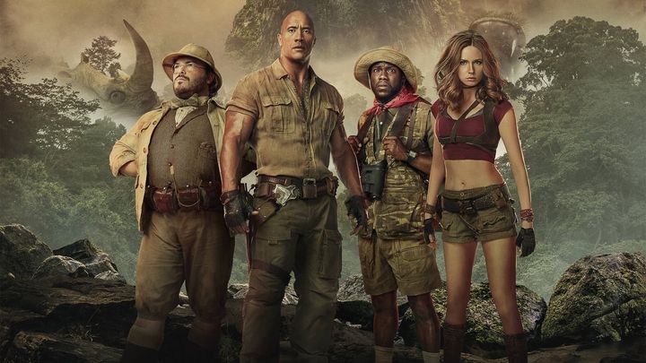 Una scena tratta dal film Jumanji: Benvenuti nella giungla