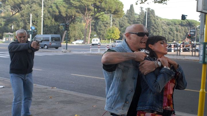 Una scena tratta dal film Il Lupo