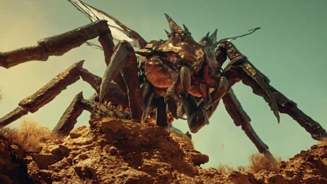 Una scena tratta dal film It Came from the Desert