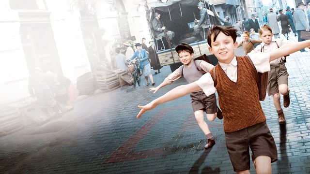 Una scena tratta dal film Il bambino con il pigiama a righe