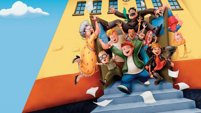 Una scena tratta dal film Ricreazione - La scuola è finita