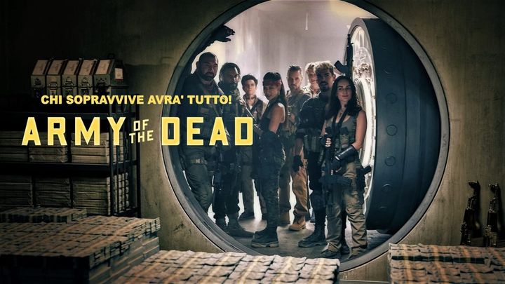 Una scena tratta dal film Army of the Dead