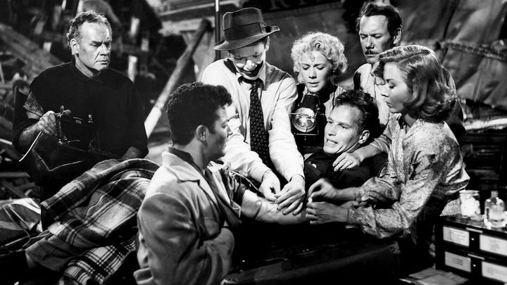 Una scena tratta dal film Il più grande spettacolo del mondo