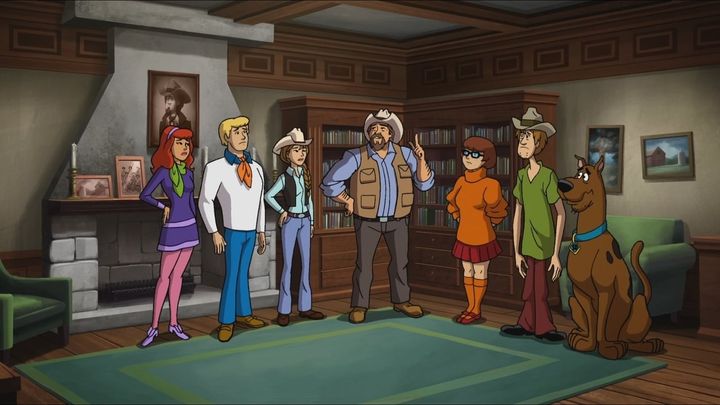 Una scena tratta dal film Scooby-Doo! Il fantasma del Ranch