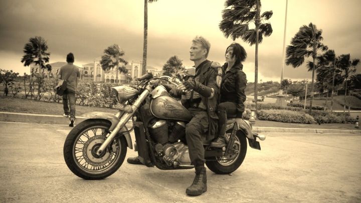 Una scena tratta dal film La battaglia dei dannati