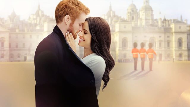 Una scena tratta dal film Harry & Meghan
