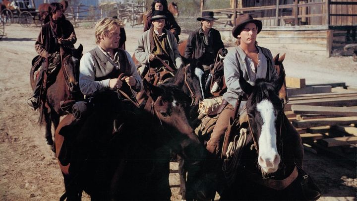 Una scena tratta dal film Young Guns II - La leggenda di Billy the Kid