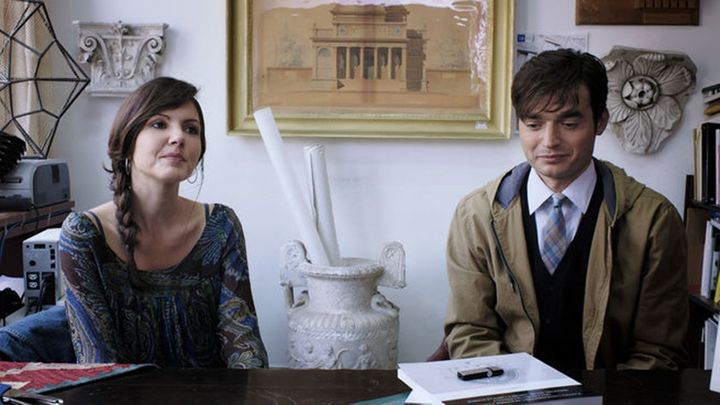 Una scena tratta dal film Il figlio sospeso