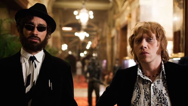 Una scena tratta dal film Moonwalkers