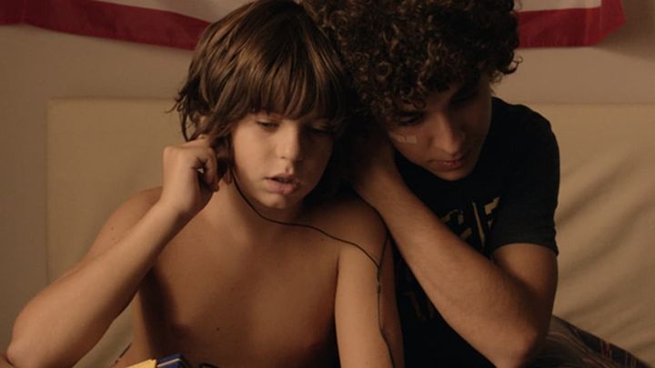 Una scena tratta dal film Maicol Jecson