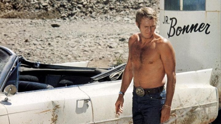 Una scena tratta dal film L'ultimo buscadero