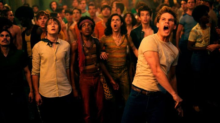 Una scena tratta dal film Stonewall