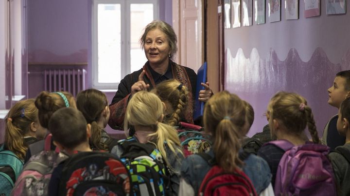 Una scena tratta dal film Spoor - Il Sentiero